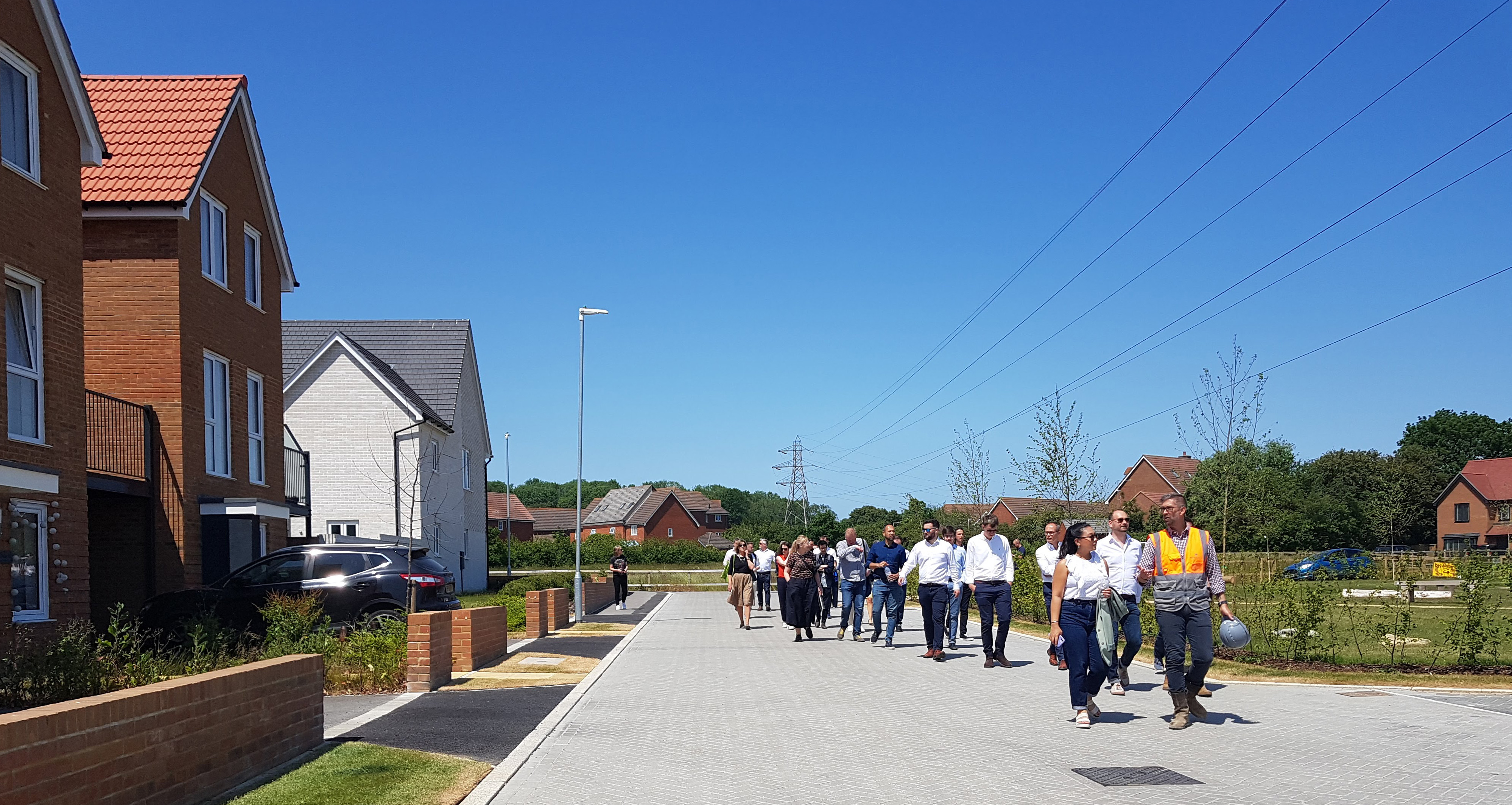 news article entitled Kent Design Study Tour of the South of Ashford Garden Community